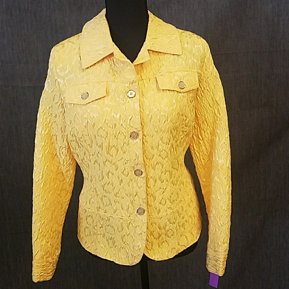 Erin London yellow jacket